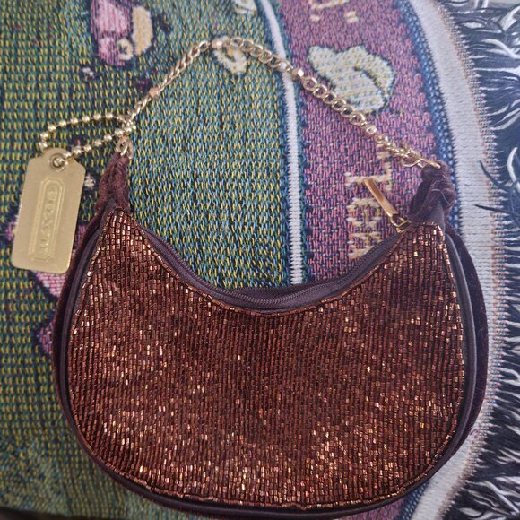 Tiny Liz Claiborne Beaded Bag - Picture 3 of 13